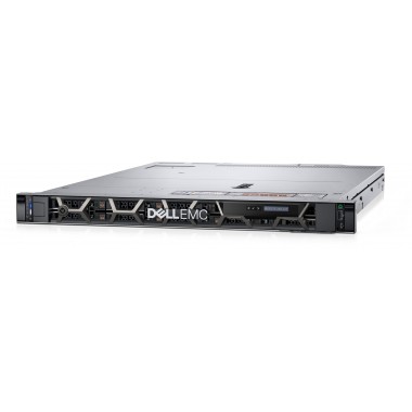 Сервер Dell PowerEdge R450 Server - Silver 4314, 16GB RDIMM, 960GB SSD SATA RI, iDRAC9 Enterprise 15G, PERC H755 SAS Front, TPM 2.0 V3, 2x Intel Xeon, 2.5" SFF, 8x2.5" Hot Swap, 2x800W PSU, Bezel, Rails.